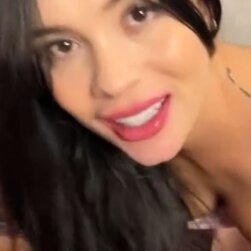 Cute Latina Fucks Hard Till He Cums on Her