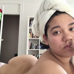 Latina Cutie Lucy Spreads Her Tight Little Pussy