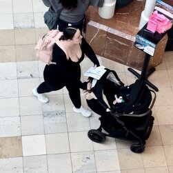 Busty Young MILF Flashes Her Deep Cleavage In A Sexy Candid Moment