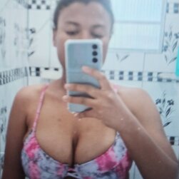 Busty Ebony Babe Flaunts Her Perfect Tits And Wild Curves