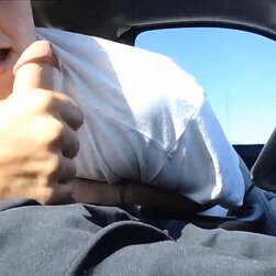 BBW Streetwalker Hottie Gives Blowjob in Hooker Fuck