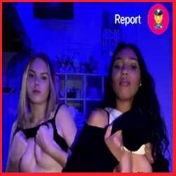 😈😈 Both delicious wenches flash tits for stranger gent on OmegleSluts 😈😈