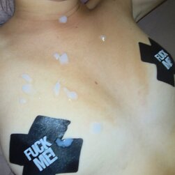 sperm on a young slut