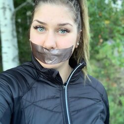 tape gagged girls