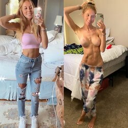 Blonde Fit Milf With Curves That Make You Stare