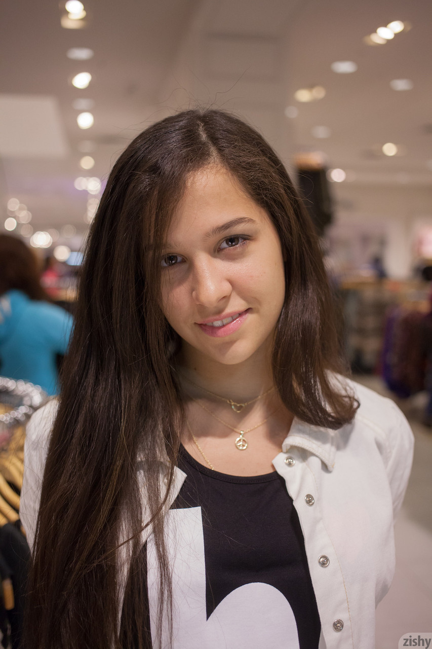 Cute brown-haired tinny Caroline Ray exposes her attractive bends while changing Cute brown-haired tinny Caroline Ray exposes her attractive bends while changing