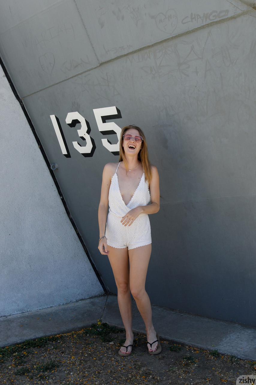 Blonde Ashley Lane’s Natural Tits Shine in Public Amateur Show Blonde Ashley Lane’s Natural Tits Shine in Public Amateur Show