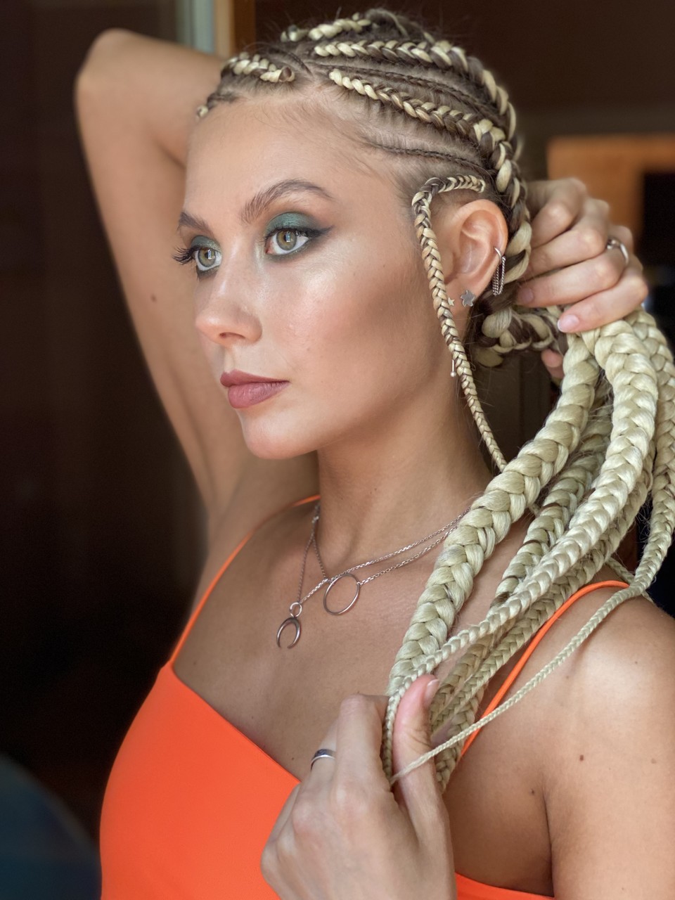 Dreadlocked Blonde Jasmine Teases Body and Ass in Panties Solo Dreadlocked Blonde Jasmine Teases Body and Ass in Panties Solo