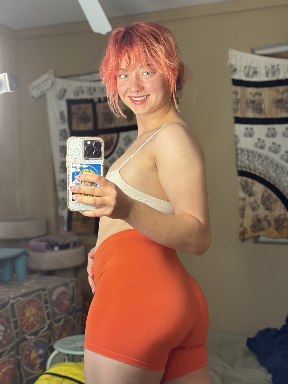 Redhead Ginger Abby Poses in Stunning Costume for OnlyFans Mirror Solo Redhead Ginger Abby Poses in Stunning Costume for OnlyFans Mirror Solo