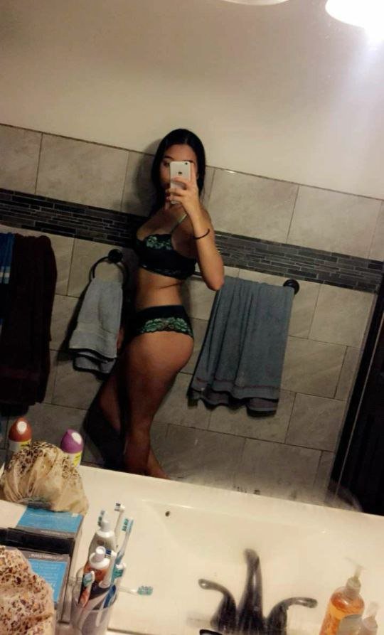 Petite Latina Alison plays with her wet pussy in a hot solo session 16