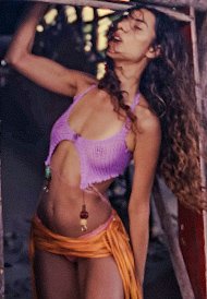 Marina Sanna’s Honeyed Bikini Tease Glows in Model Showcase 4