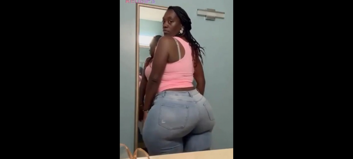 Butt Shaped Like Africa #6 ThickAF Mature n Full-figured ... We Need I.D !!! 2