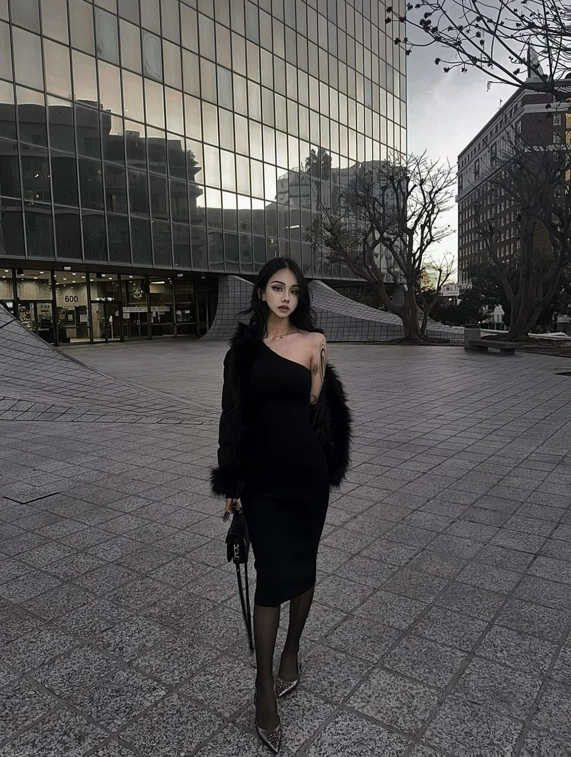 Shy Black Chinese Trans Babe Gets Rough Interracial Love 42