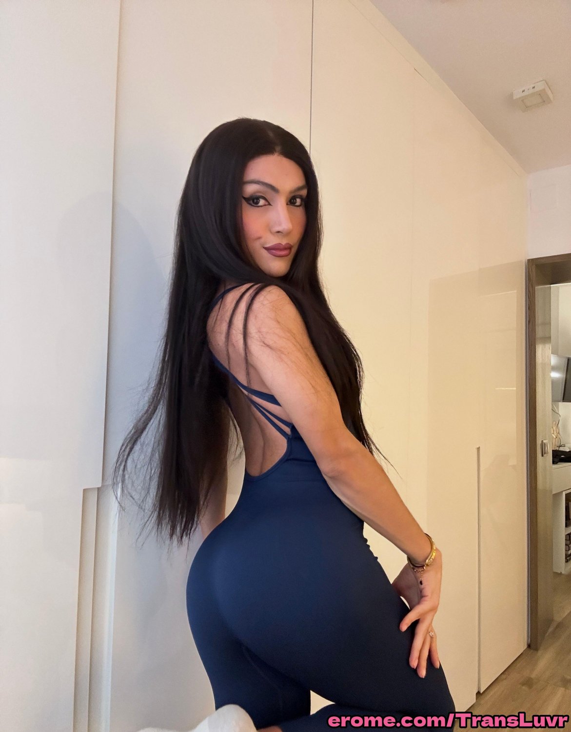 Big Ace Trans Latina Toma BWC En estilo perrito - Femboy, Transexual, Tranny, Trampa, Tgirl, Ts, Mamada 5