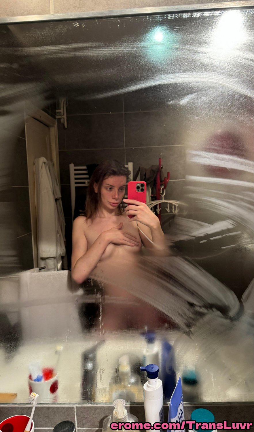 Mini Brązowowłosa Trans Lubi BBC W Stylu Pieska - Shemale, Tranny, Pułapka, Ts, Tgirl, Obciąganie 27