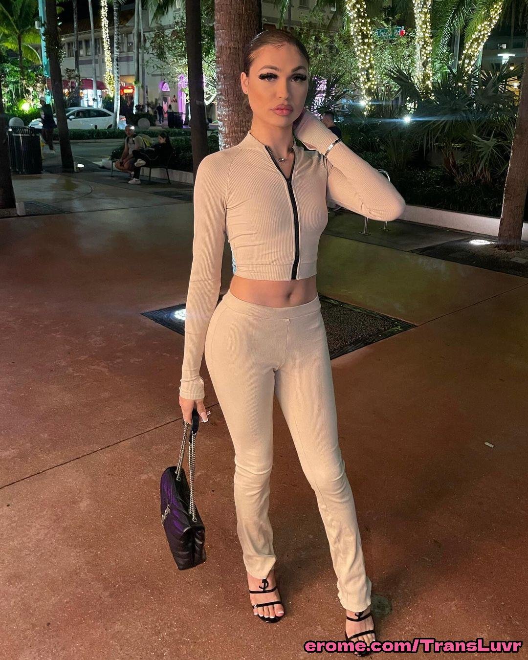 Latina Trans Teen Gets Creamy For BBC In Doggy position [Femboy, Shemale, Tranny, Trap, Feet] 8