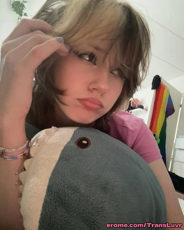 Plush Femboy Takes a Giant Fake Cock Up His Tight Hole 63
