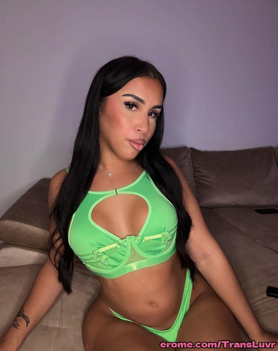 Thick Latina Trans Babe Takes a BBC Deep in Doggy 57
