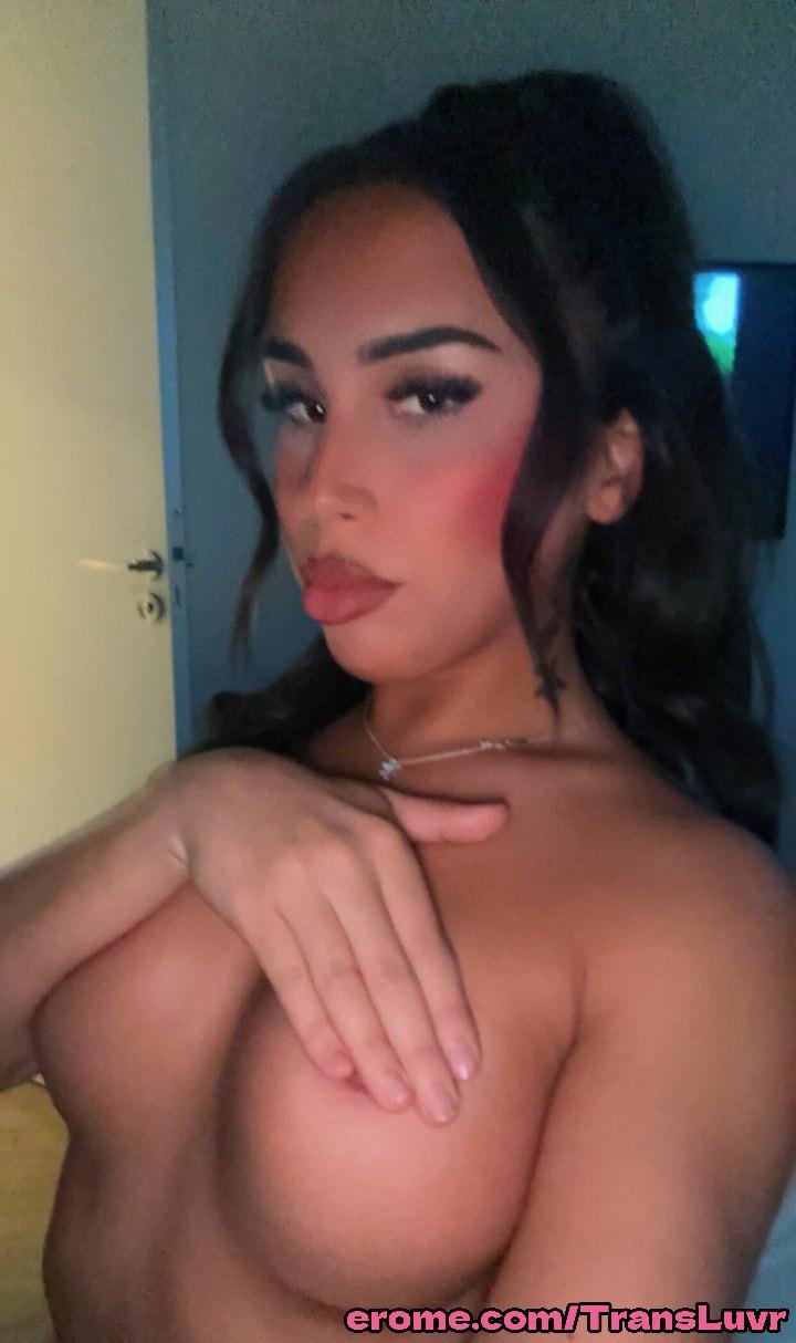 Thick Latina Trans Babe Takes a BBC Deep in Doggy 76