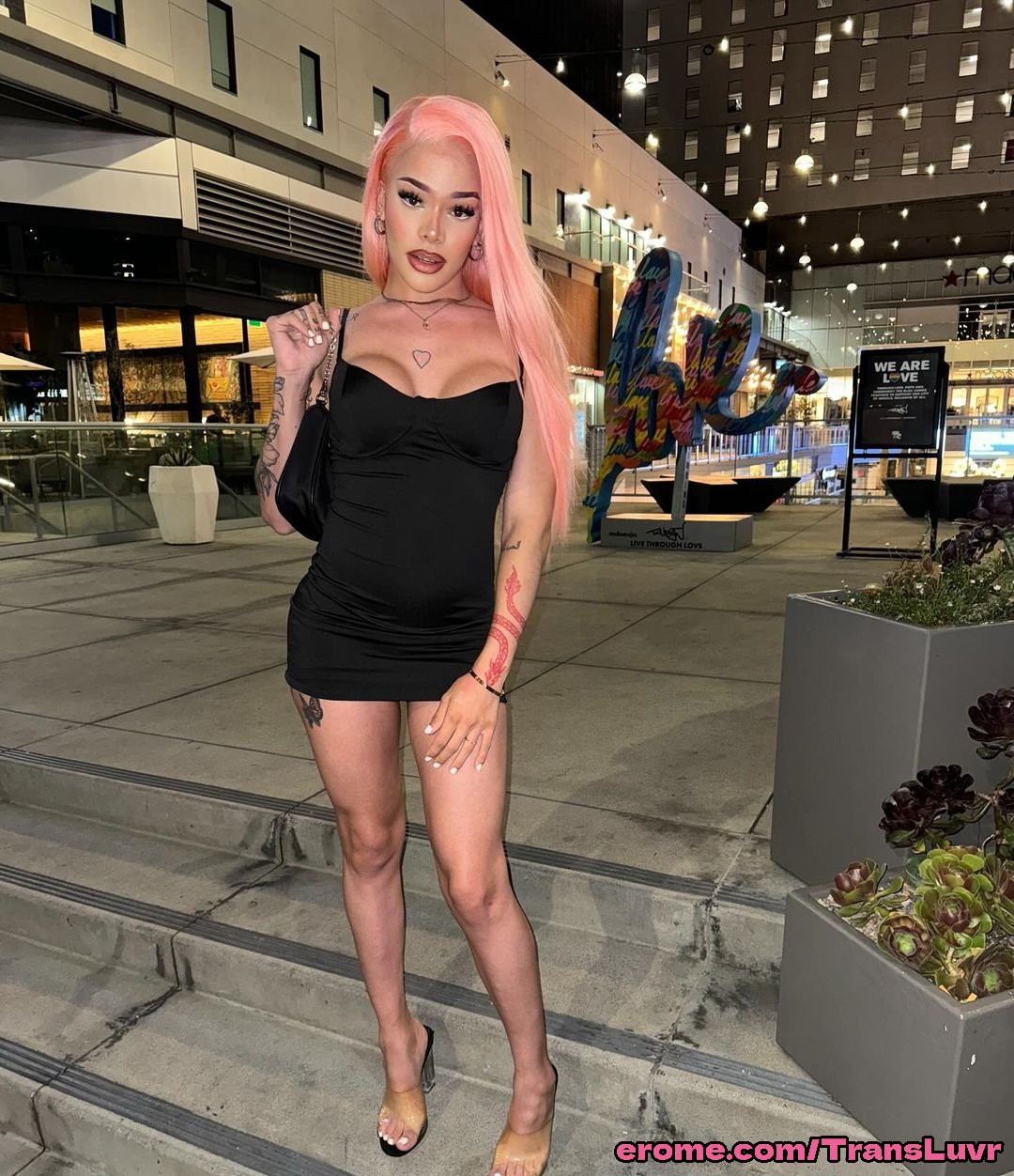 Sıkı Ganimet ile Lightskin Abanoz Büyük Göğüsler Trans BBC Seviyor [ Femboy, Tranny, Shemale, Sissy, Trap] 6