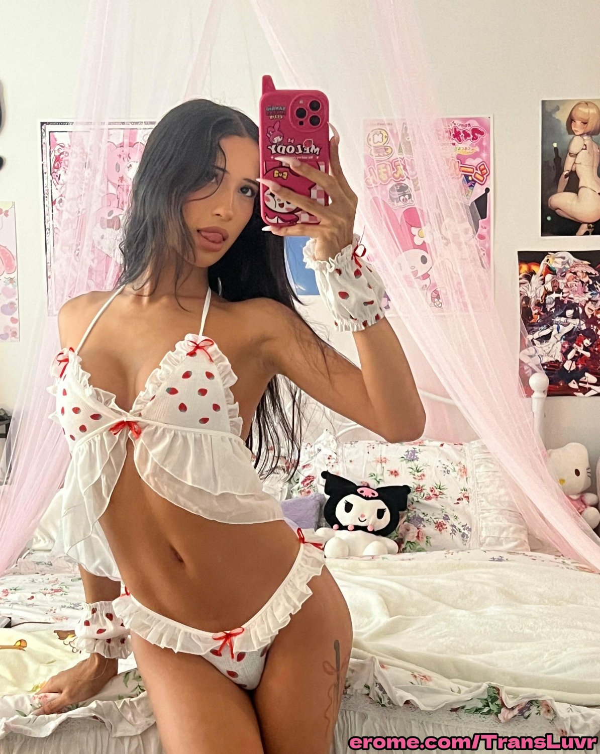 Malutkie Duże Cycki Latina Trans Szarpie N Ssie Penisa - Femboy, Shemale, Tranny, Trap, Tgirl, Ts 12
