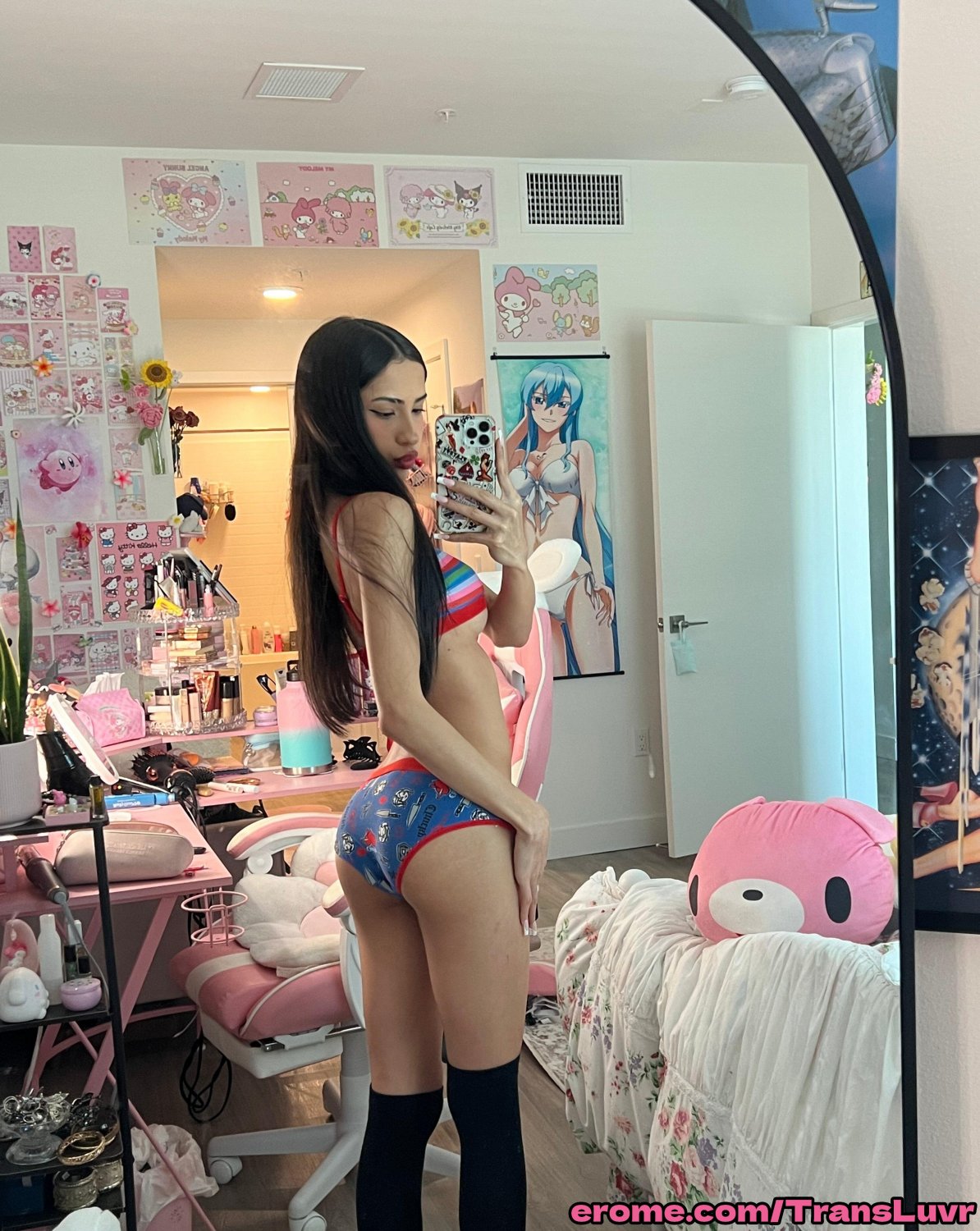 Malutkie Duże Cycki Latina Trans Szarpie N Ssie Penisa - Femboy, Shemale, Tranny, Trap, Tgirl, Ts 25