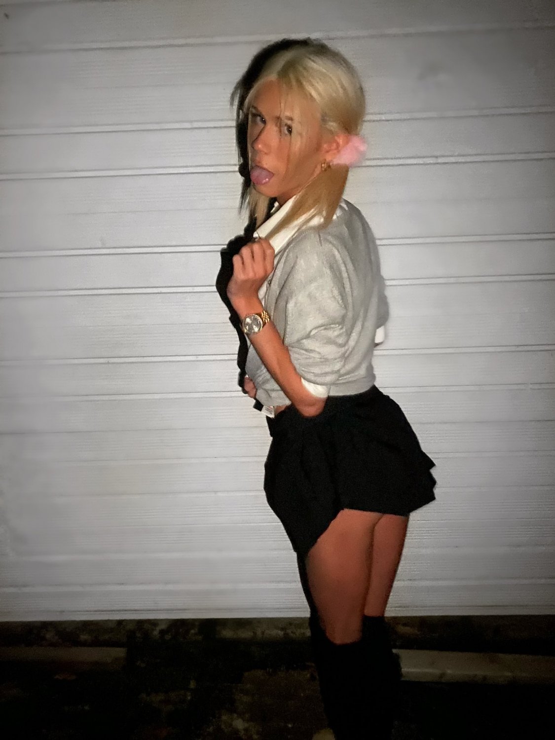 Young Hung Mini Trans Babe Ready to Play 14