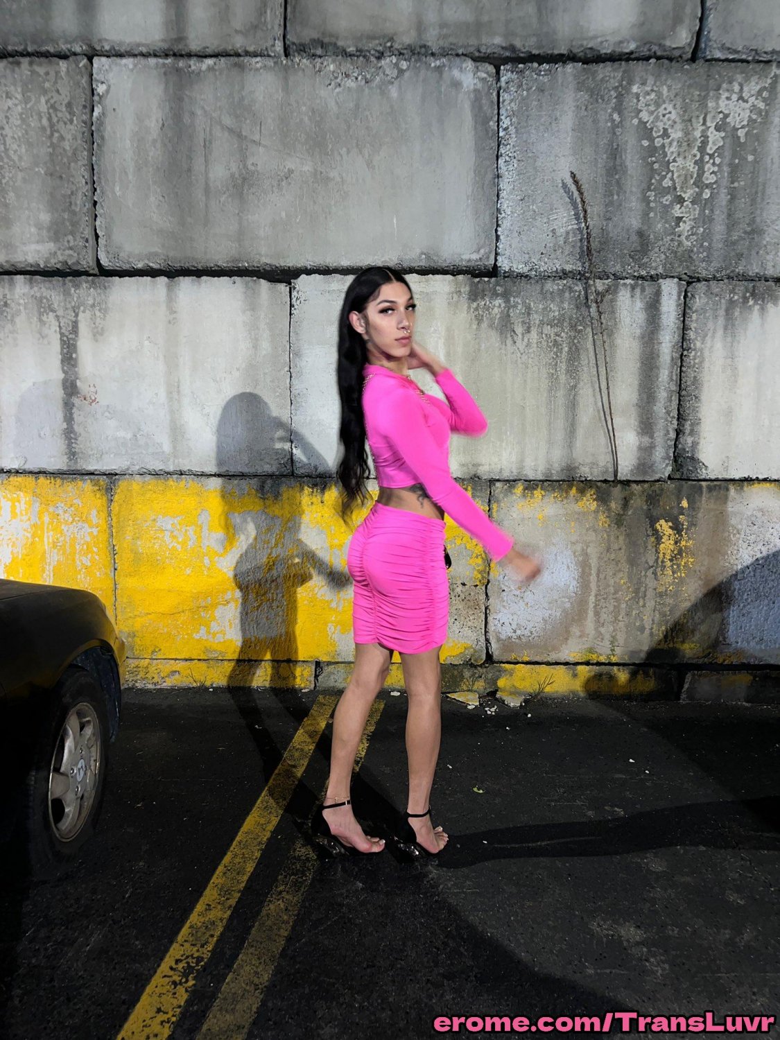 Alta y delgada latina trans follada por la BBC en misionero - transexual, transexual, trampa, ts, tgirl, mamada 43