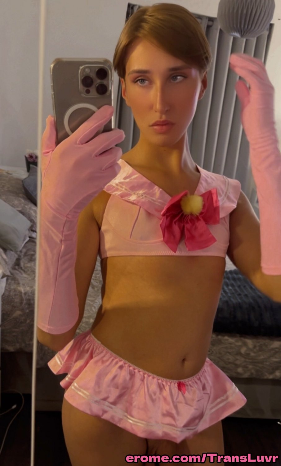 8 pollici Femboy con attraente Ace [Trans, Ts, Tgirl, Shemale, Tranny, Trap] 23