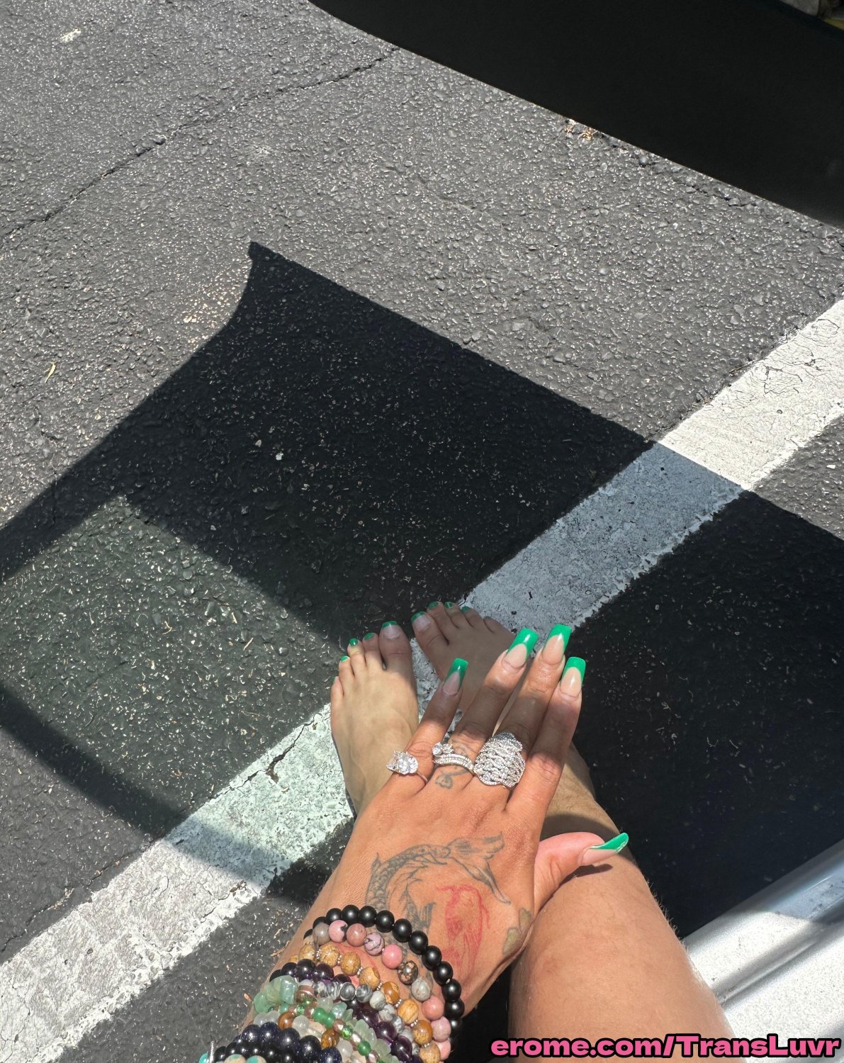 Grande Ás Ébano Tatted Trans [Femboy, Ts, Tgirl, Shemale, Tranny, Trap] 80