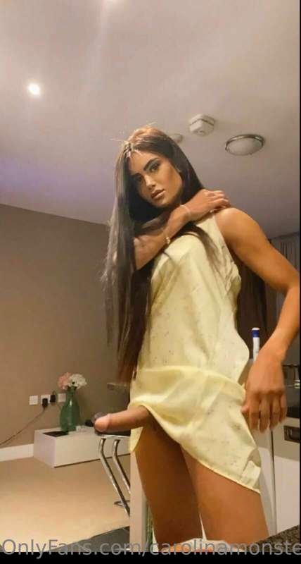 Carolina MonsterCock (Brasil) [ts, trans, trans, shemale, femboys, sissy, Big dick] 33