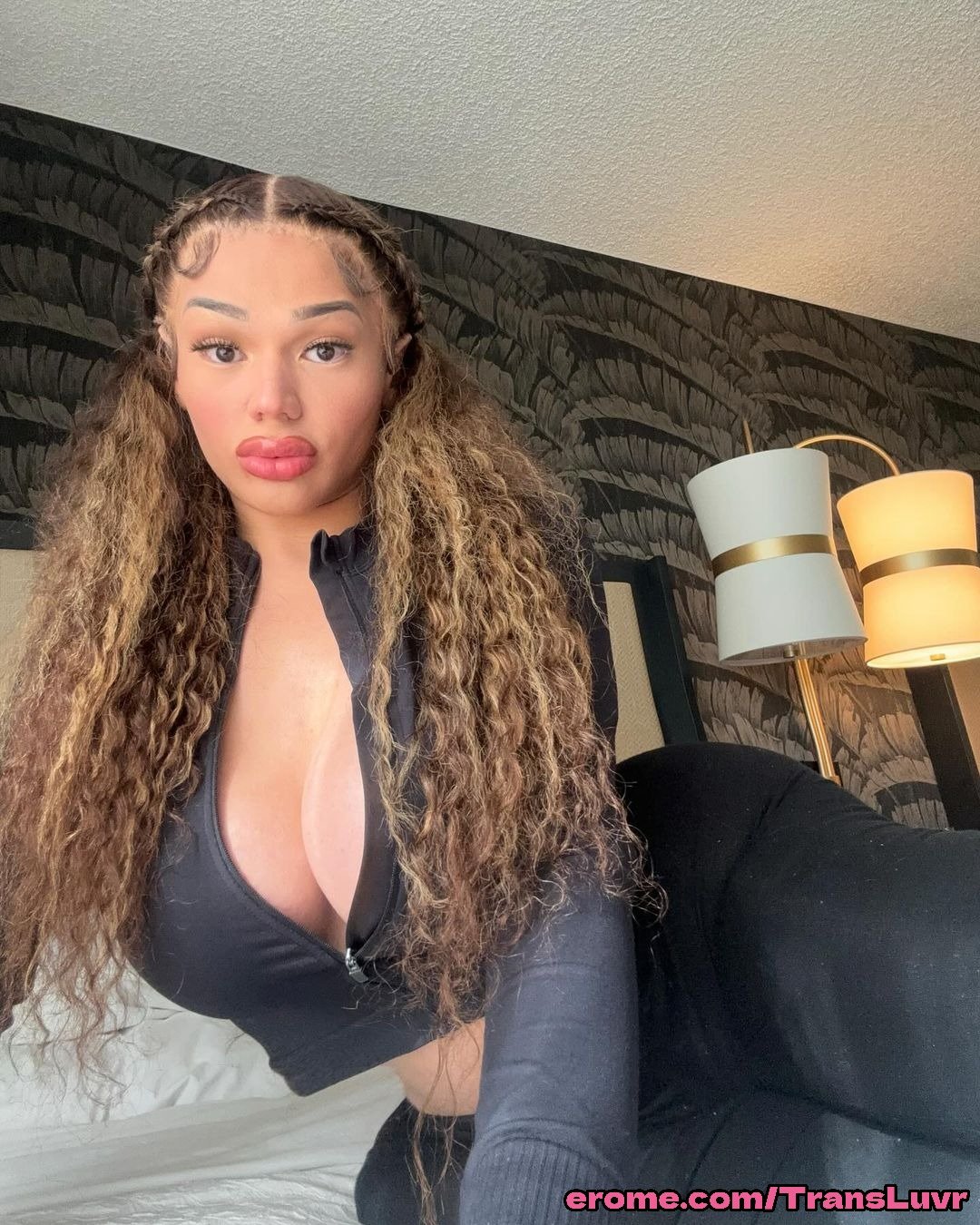 Trans W Inimitable Big Butt N Tits Fucks In Doggy style [Femboy, Shemale, Tranny, Trap, Ts, Tgirl] 24