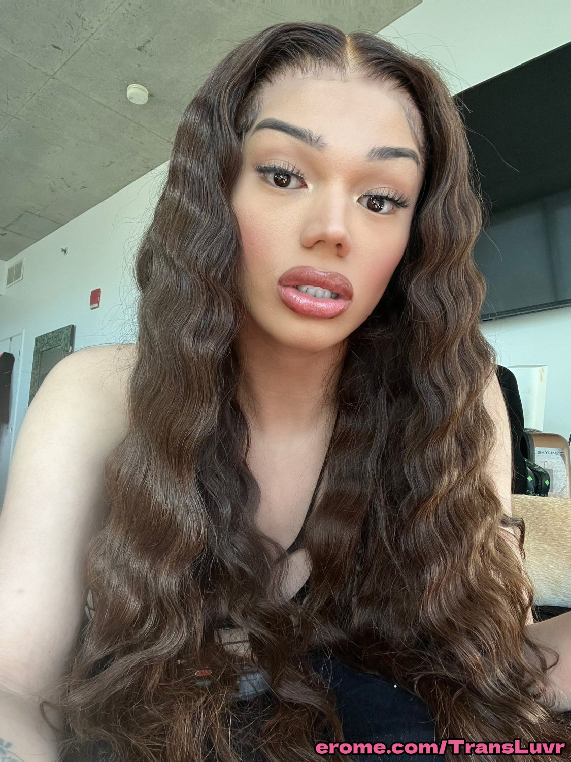 Trans W Inimitable Big Butt N Tits Fucks In Doggy style [Femboy, Shemale, Tranny, Trap, Ts, Tgirl] 25