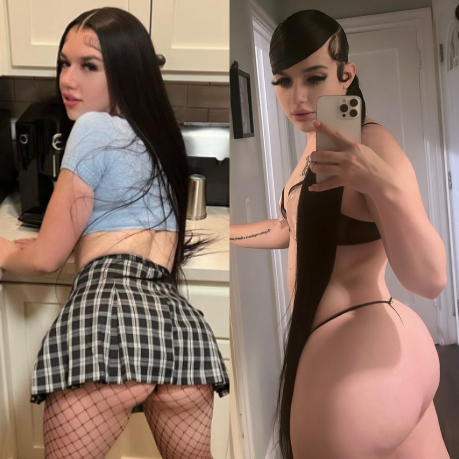Realmente THICC Femenino TS un par de [ doll, bbc, trap, femboy, trans, shemale, tranny, ladyboy, tgirl ] 56
