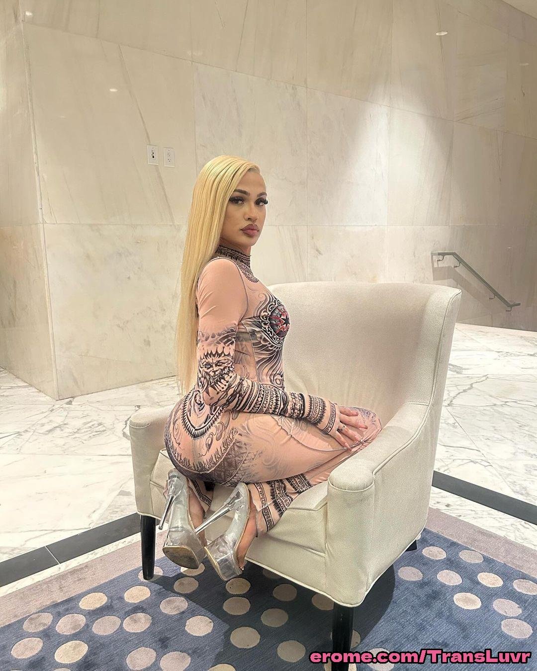 Latina Trans Teen Gets Creamy For BBC In Doggy style [Femboy, Shemale, Tranny, Trap, Feet] 12