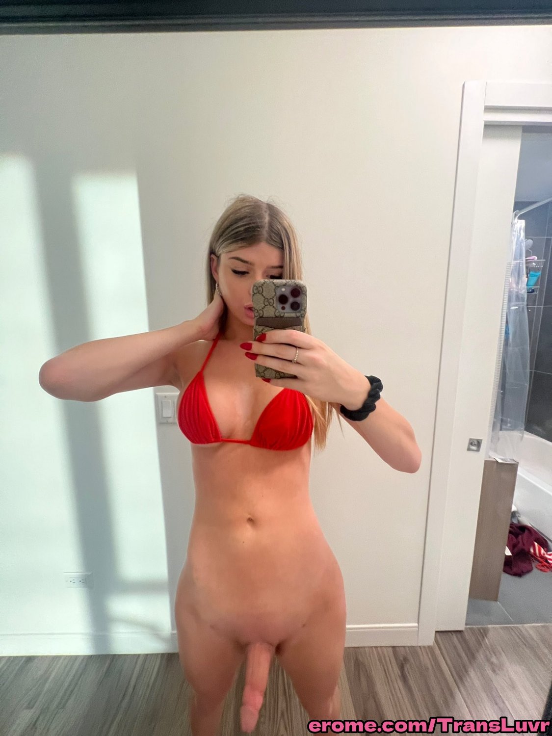 Fair-haired Trans Gets Backshots De BBC [Femboy, Tranny, Shemale, Sissy, Trap] 8