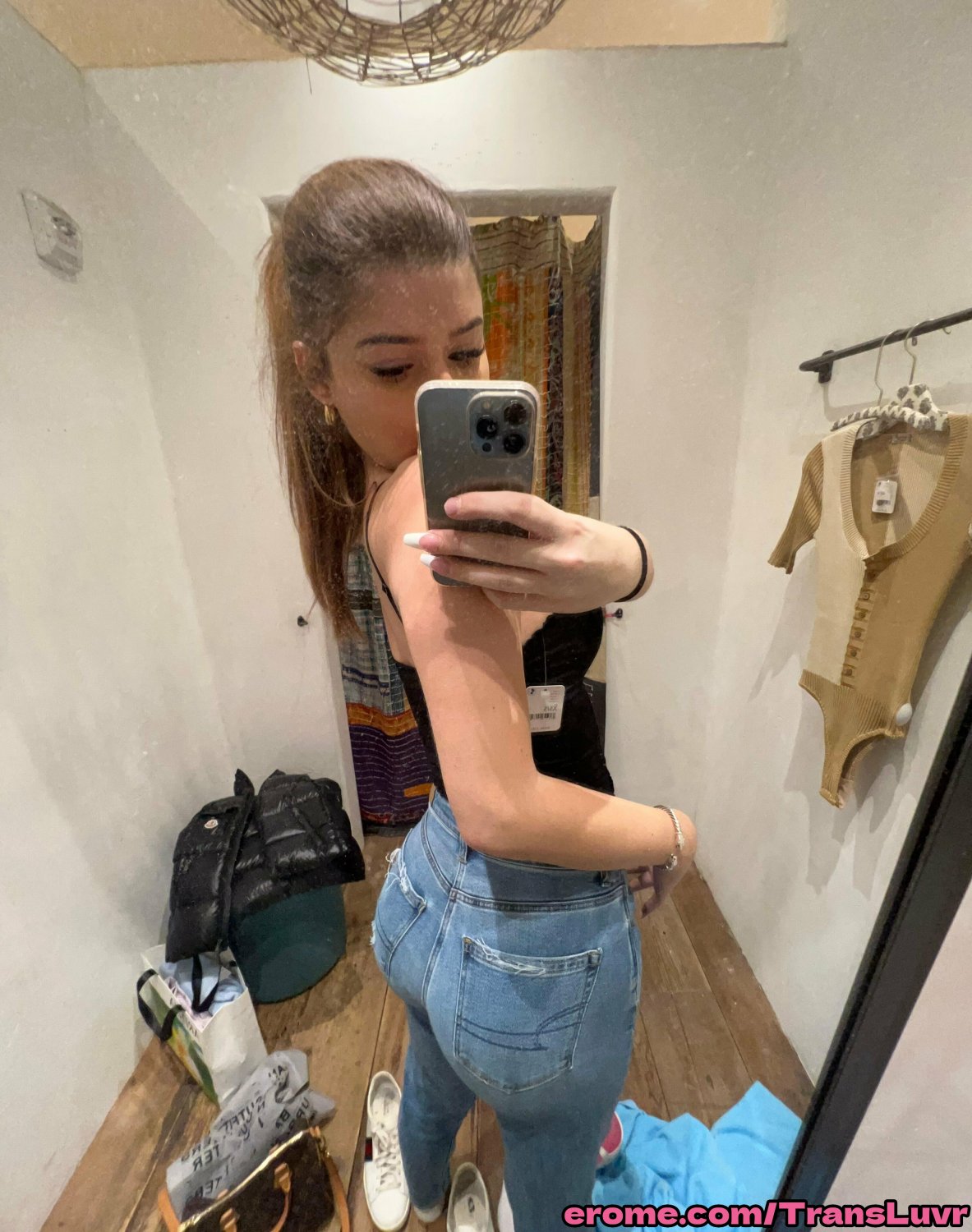 Fair-haired Trans Gets Backshots De BBC [Femboy, Tranny, Shemale, Sissy, Trap] 10