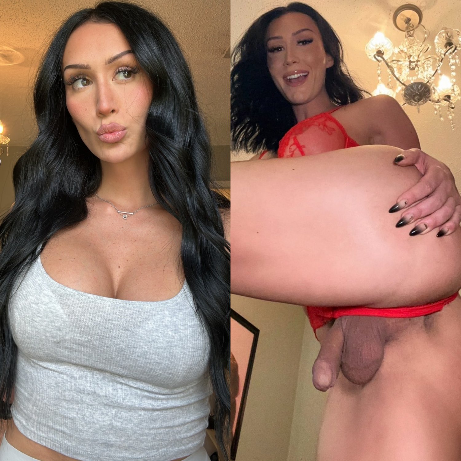 선교사 [펨보이, 쉬말, 트랜스, 트랩]에서 BBC에 의해 파이핑 된 큰 가슴 트랜스 밀프 53