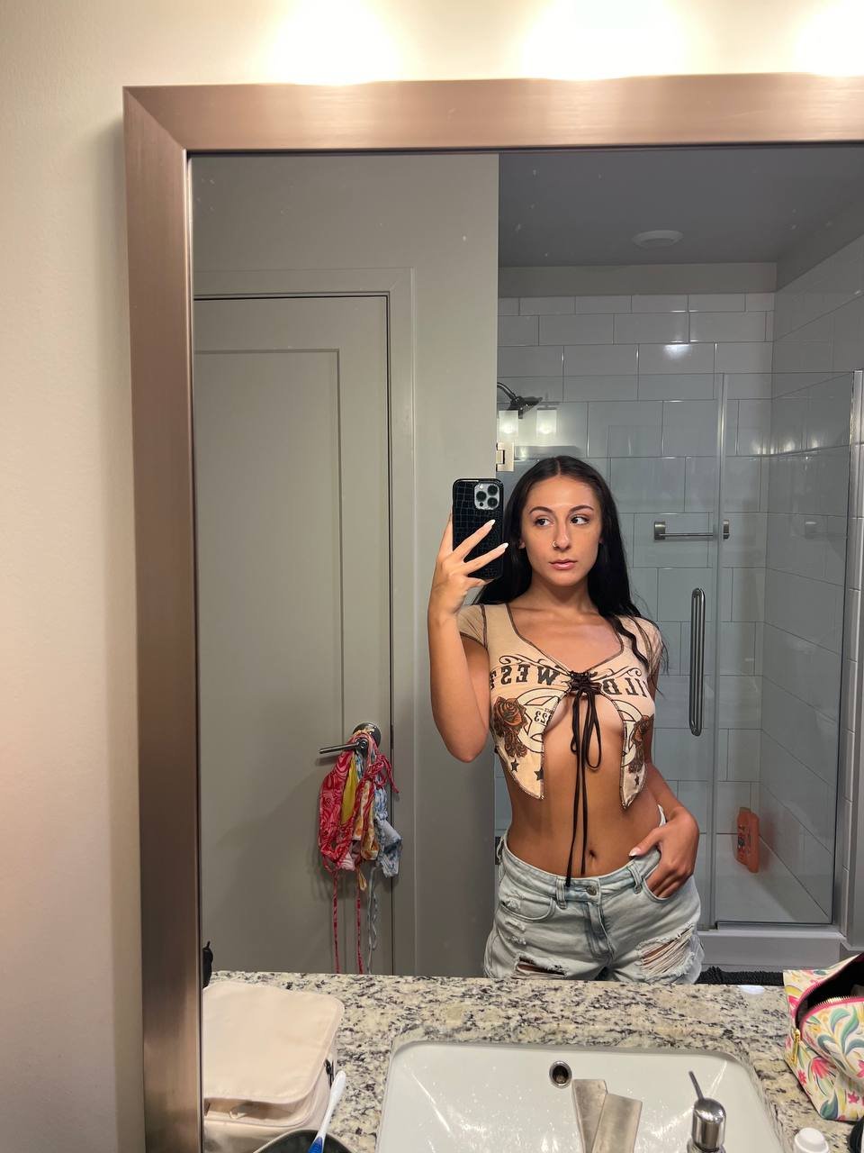 ブルネット・アマチュア・キャシディ・フロム・ウィスコンシン・ショウズ・オフ・ハー・セクシー・カーブス 6