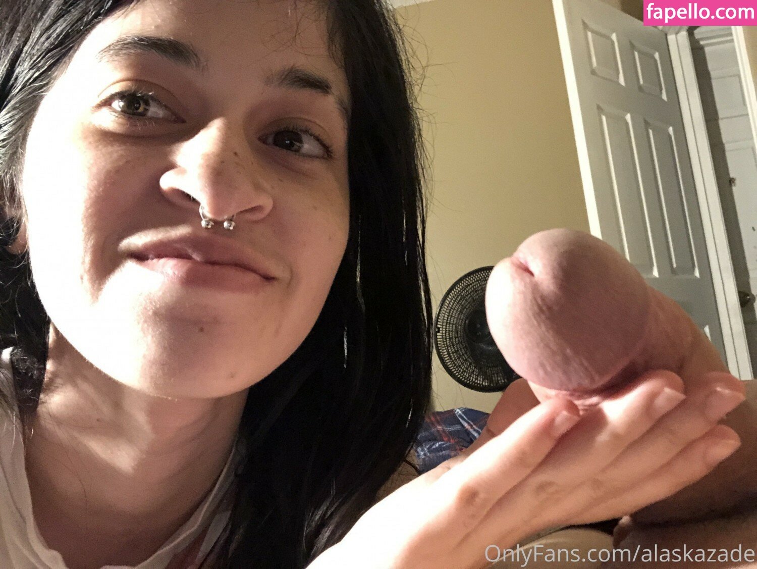 POVフェラ・バイ・ブルネット・ビューティー・アラスカ・ゼイド 13