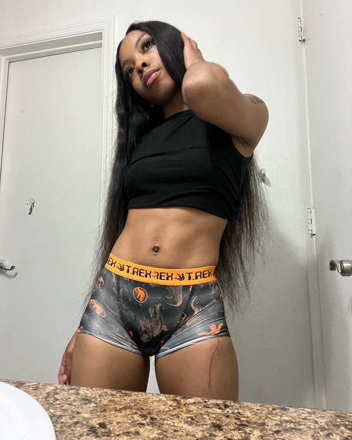 niesamowita hebanowa masturbacja 73