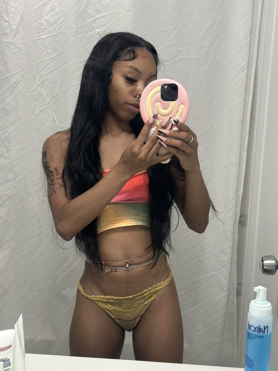 Une belle ébène avec un gros sexe 🔥🥵🔥 ; 28