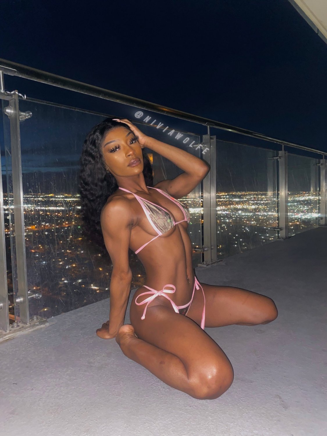 Ebony Goddess With Perfect Body Stripping for You 5