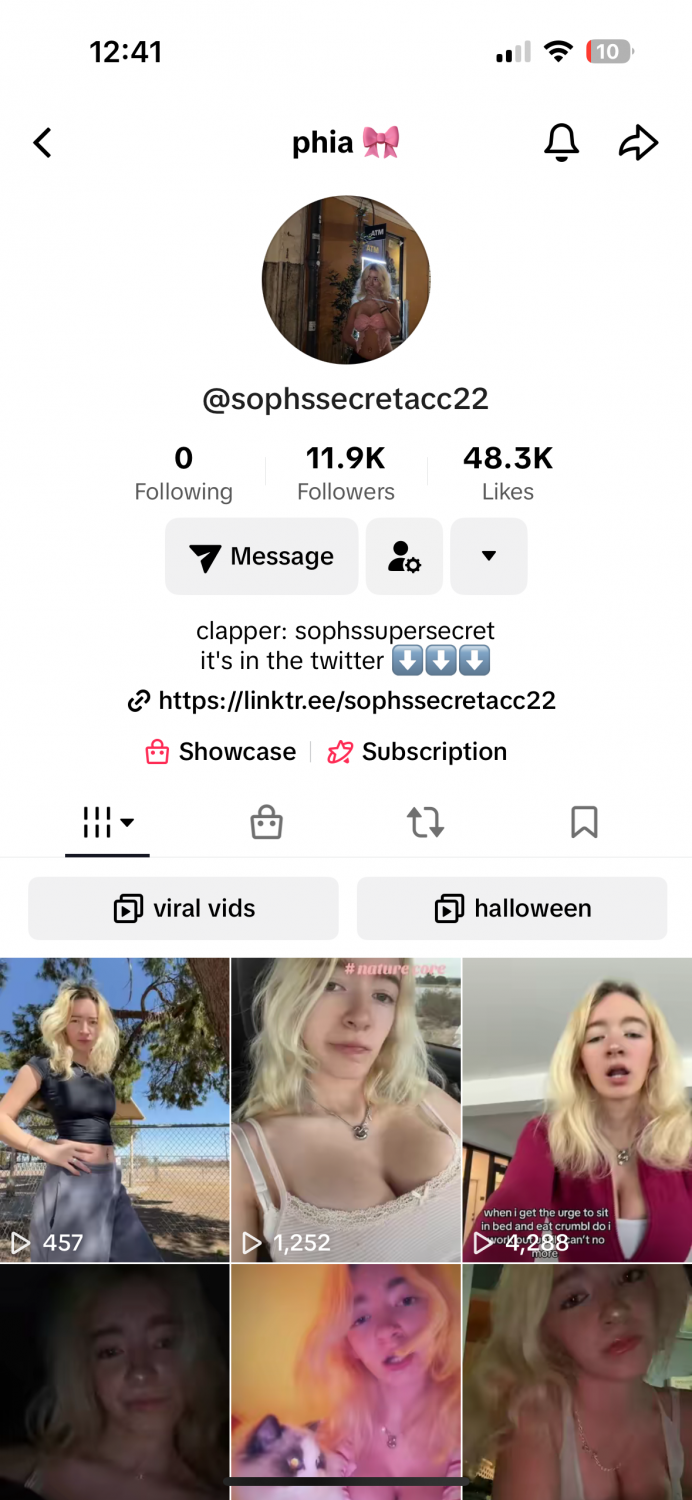 Big Tits TikTok Hoe sophssecretacc22 Launches New OnlyFans! 9