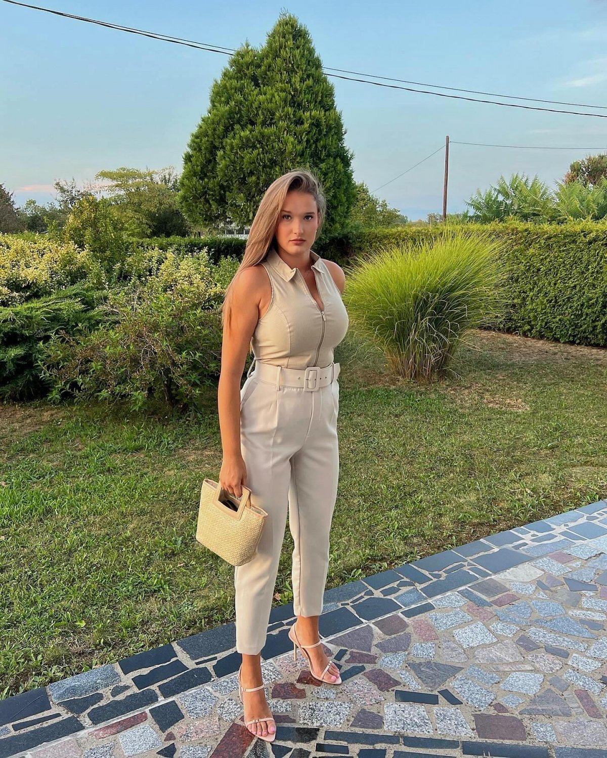 Bosnian Bombshell With Huge Tits Shows Off and Teases 18