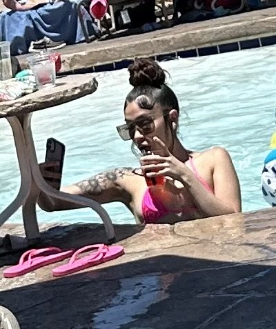 Havuzda Gstring'li Baddie 3