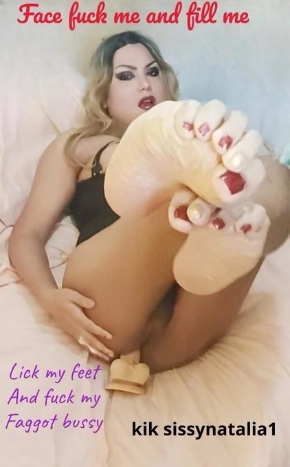 Slutty Sissy Natalia Begging To Be Used 16