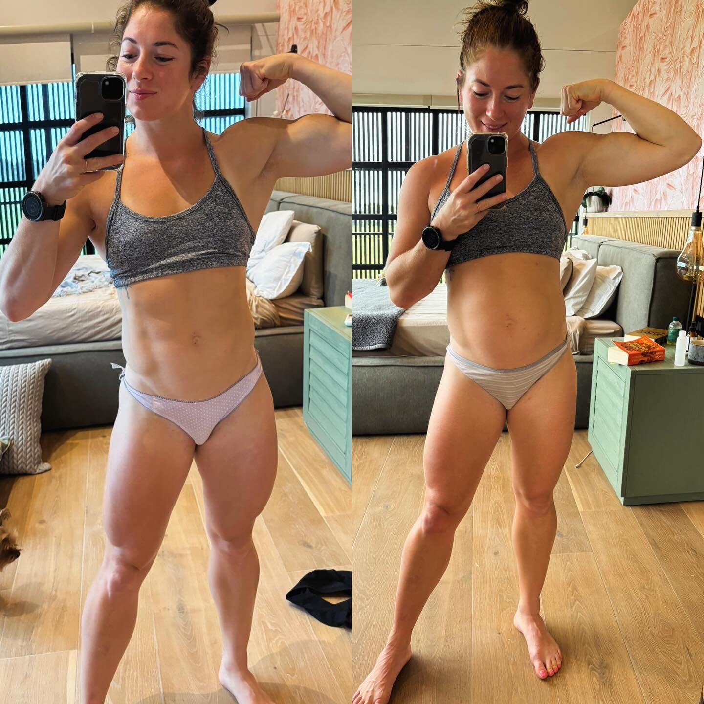 Crossfit Queen Emma Showing Off Pregnant Muscles In Bikini 4