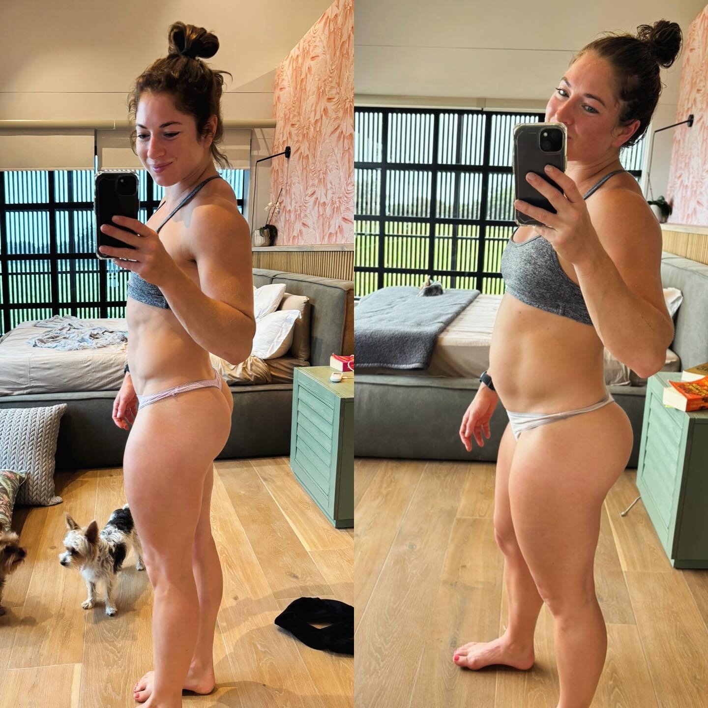Crossfit Queen Emma Showing Off Pregnant Muscles In Bikini 5