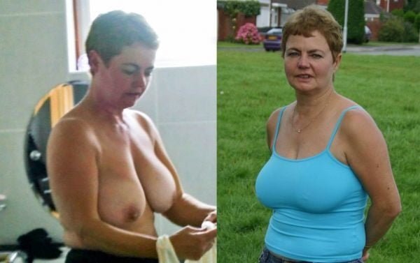 Brytyjska żona Elaine rozbiera się do naga 2